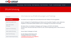 Desktop Screenshot of cae-group.de